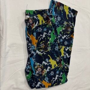 Joe Fresh Kids Patterned Fleece Joggers - Multicolor